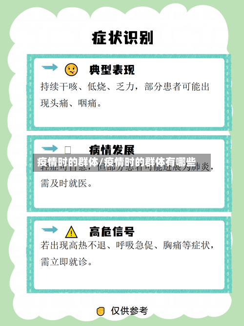 疫情时的群体/疫情时的群体有哪些-第1张图片